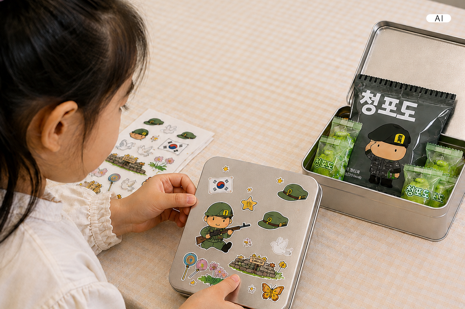 한밤의 주전부리 체험[나만의 스낵틴 만들기]